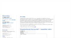 Desktop Screenshot of komplexobal.cz